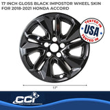 Coast To Coast Impostor Wheel Skin (MPN: IWCIMP455BLK)