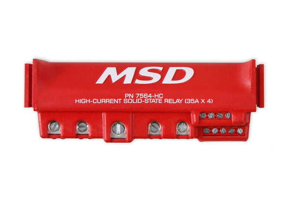 MSD Ignition Solid-State High Current Relay Block (MPN: 7564-HC)