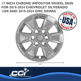 Coast To Coast Impostor Wheel Skin 17 Inch (MPN: IWCIMP436X)