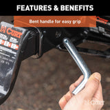 Curt 5/8 Inch Bent Trailer Hitch Pin (MPN: 21580)