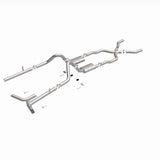 MagnaFlow Chevrolet Bel Air Exhaust System (MPN: 16596)