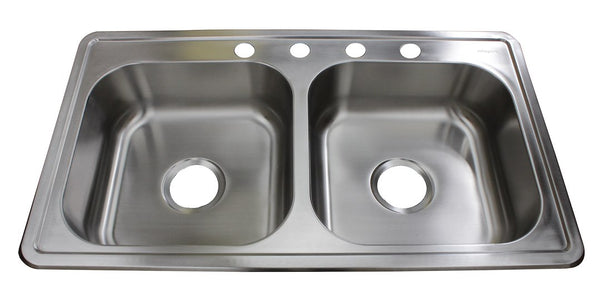 LaSalle Bristol Double Bowl Sink (MPN: 13TGS331964)