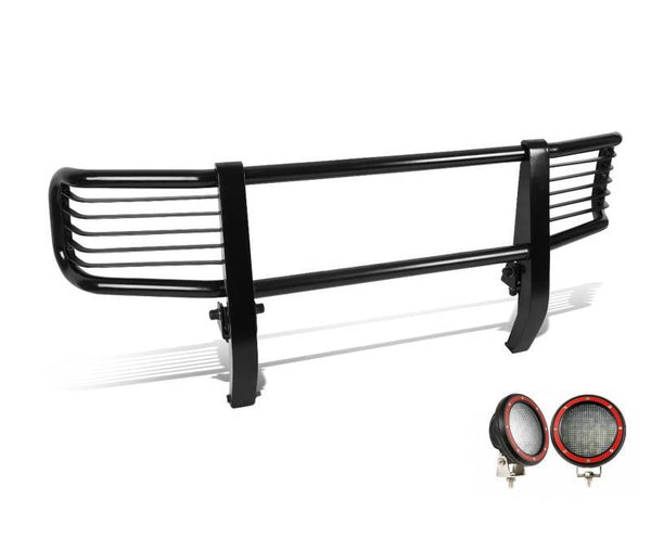 Black Horse Grille Guard Kit (MPN: PGBZA008A-PLFR)