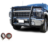 Black Horse Grille Guard Kit (MPN: 17GT30MA-PLFR)