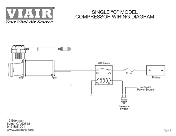 VIAIR Air Compressor (MPN: AC-400K)
