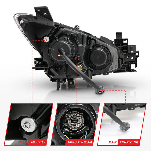 ANZO USA Headlight Assembly (MPN: 121522)