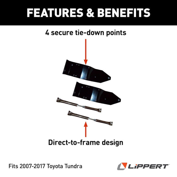 Happijac Frame Mount Tie Down System (MPN: 184089)
