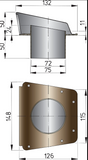 Vetus Shell Vent Cover (MPN: SCIROCCO)