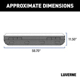 Luverne Impact Shock Absorbing Rear Bumper Step (MPN: 415358-571503-0)
