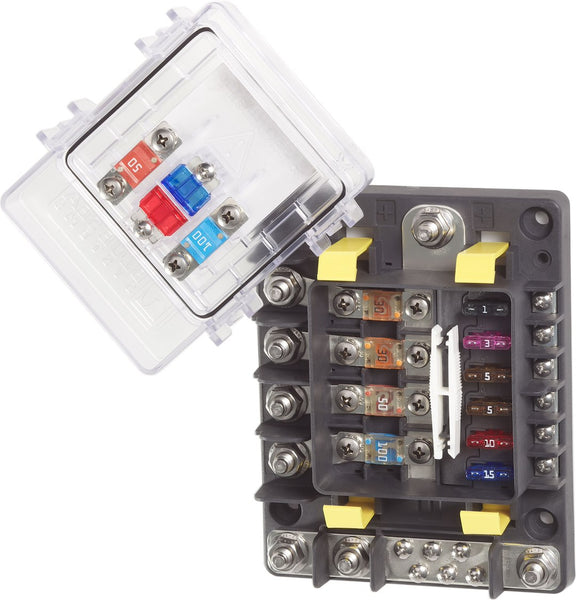 Blue Sea Fuse Block (MPN: 7748-BSS)
