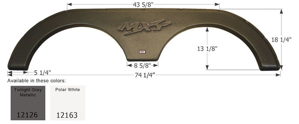 Icon Fender Skirt for KZ MXT Models (MPN: 12163)