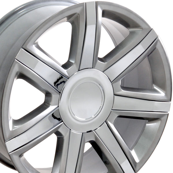 OE Wheels CA87 Aluminum Wheel (MPN: CA87-22090-6550-31HS-IC)
