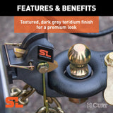 CURT Pintle Hook with Auto-Locking System (MPN: 48407)