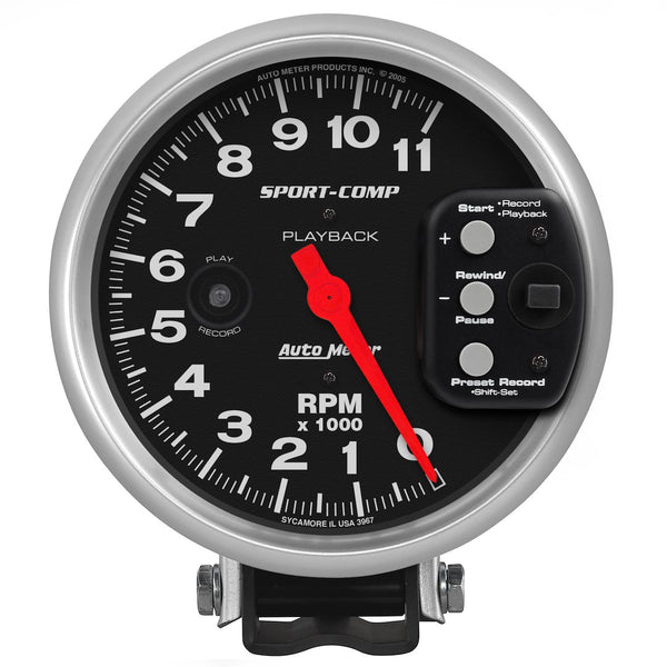 AutoMeter Sport-Comp Pedestal Mount Tachometer (MPN: 3967)