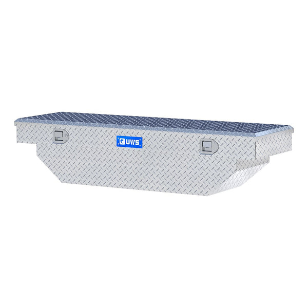 UWS 63-Inch Heavy-Wall Aluminum Angled Truck Tool Box (MPN: EC10271)