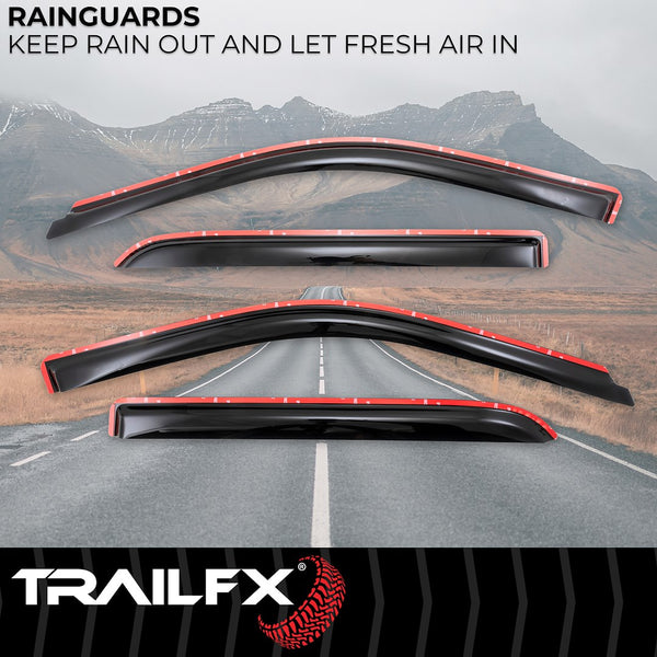 TrailFX TFX 4-PC Window Vents (MPN: 4109IC)