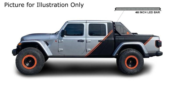 Black Horse Off Road Vigor Truck Bed Bar (MPN: VIRB09B-KIT)