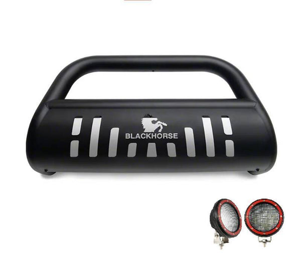 Black Horse Off Road Bull Bar (MPN: BB045211A-SP-PLFR)