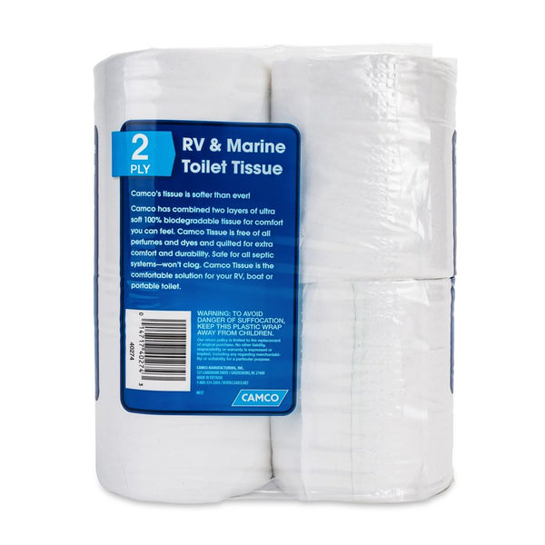 Camco TST 2-Ply RV and Marine Toilet Tissue (MPN: 40280)