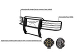 Black Horse Grille Guard Kit (MPN: 17FJ24MA-PLB)