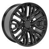 OE Wheels CV37 Gloss Black Wheel (MPN: CV37-20090-6550-28B)