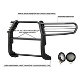 Black Horse Grille Guard Kit (MPN: 17A096402MA-PLFB)