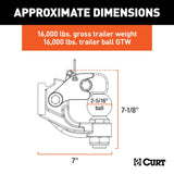 Pintle Hook for Heavy-Duty Towing (MPN: 48200)