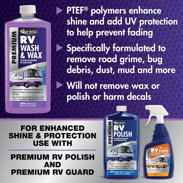 Star Brite Premium RV Wash and Wax (MPN: 071516PC)