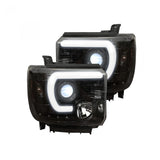 Recon Accessories Headlight Assembly (MPN: 264295BKCS)