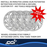 Coast To Coast 15 Inch Wheel Cover Set (MPN: IWC11815S)