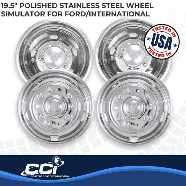 Coast To Coast Wheel Simulator for Dual Rear Steel Wheels (MPN: IWCN195F99)