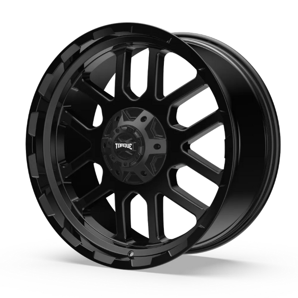 Torque Wheels 20 Inch Satin Black Wheel (MPN: TW408C-20903504-12)
