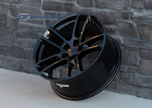 OE Wheels DG23 Gloss Black Aluminum Wheel (MPN: DG23-20090-5115-18B)