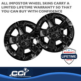 Coast To Coast Impostor Wheel Skin (MPN: IWCIMP451BLK)