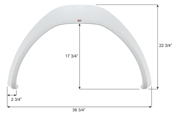 Icon Fender Skirt for Forest River Lexington (MPN: 17052)