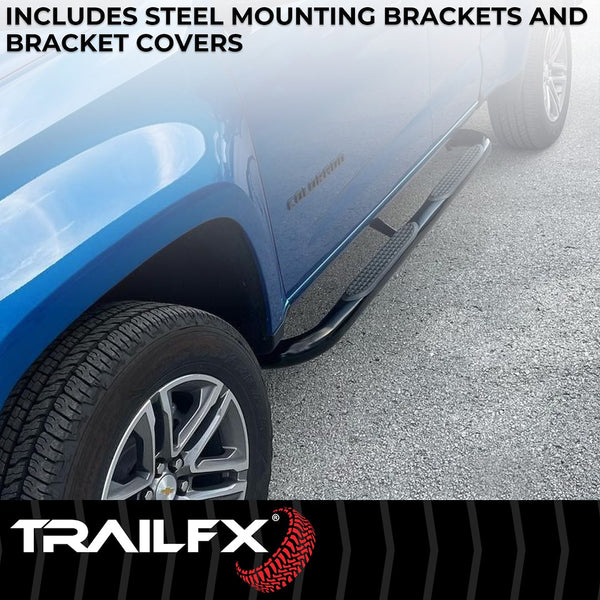 TrailFX Nerf Bar Round Tube Side Steps (MPN: A0056T)