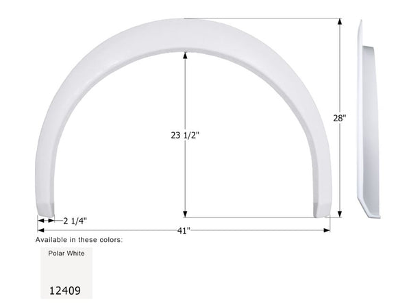 Icon Fender Skirt for Coachmen Motorhomes (MPN: 12409)