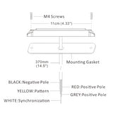 BUILTBRIGHT Slim Series Warning Light (MPN: BB6110CX)