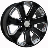 OE Wheels CV93B Aluminum Wheel (MPN: CV93B-22090-6550-24B-IC)