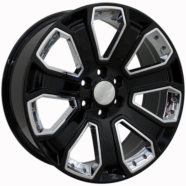OE Wheels CV93B Aluminum Wheel (MPN: CV93B-22090-6550-24B-IC)