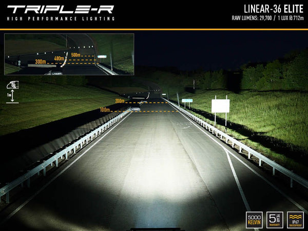 Triple-R Light Linear-36 Elite LED Light Bar (MPN: LNR-EL-36)