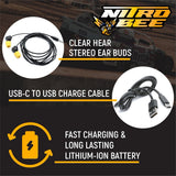 Rugged Radios Nitro Bee Xtreme Handheld UHF Radio (MPN: NITRO-BEE-X)