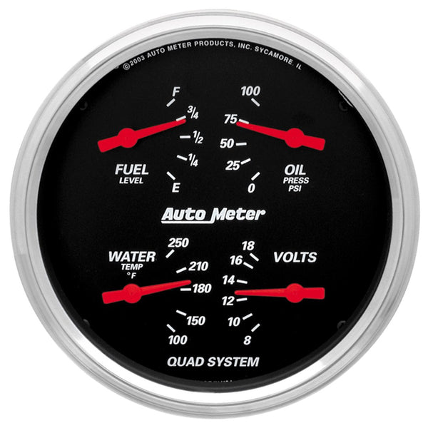 AutoMeter Electric Analog Gauge Set (MPN: 1410)