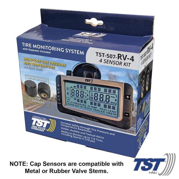 Truck System Technology Tire Pressure Monitoring System (MPN: TST-507-RV-4)