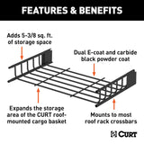 CURT Roof Basket Extension (MPN: 18117)