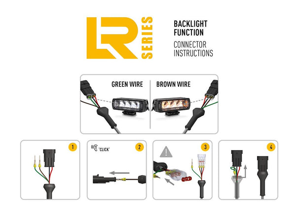 Triple-R Light LR-1250 LED Light Bar (MPN: LR12-PL-B)