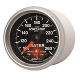 AutoMeter Sport-Comp II Water Temperature Gauge (MPN: 3654)