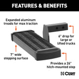 CURT Grip Step Receiver Hitch Step (MPN: 32002)