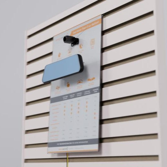 BrandMotion FullVUE Mirror with Camera (MPN: DISP-FVMR)