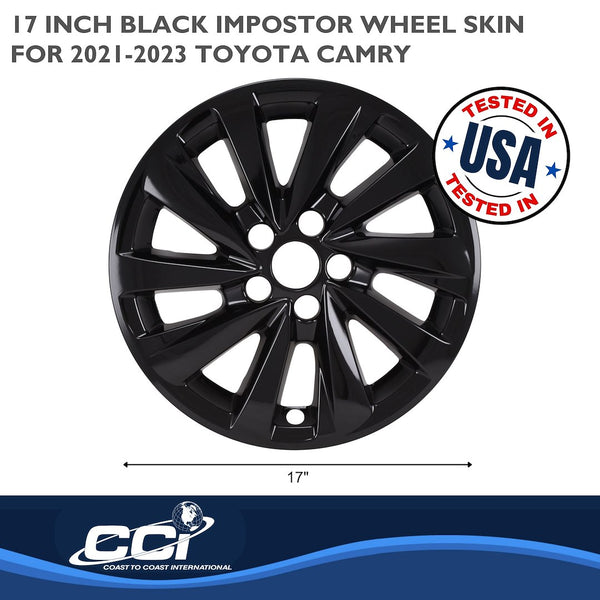 Coast To Coast Impostor Wheel Skin 17 Inch (MPN: IWCIMP479BLK)